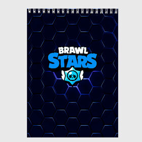Скетчбук с принтом BRAWL STARS в городе Новоалтайск, 100% бумага
 | 48 листов, плотность листов — 100 г/м2, плотность картонной обложки — 250 г/м2. Листы скреплены сверху удобной пружинной спиралью | android | brawl stars | games | mobile game | stars | игры | мобильные игры