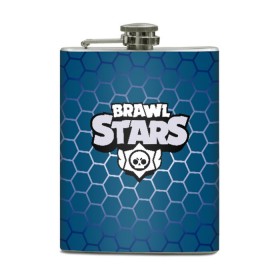 Фляга с принтом BRAWL STARS в городе Новоалтайск, металлический корпус | емкость 0,22 л, размер 125 х 94 мм. Виниловая наклейка запечатывается полностью | android | brawl stars | games | mobile game | stars | игры | мобильные игры