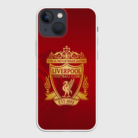 Чехол для iPhone 13 mini с принтом LIVERPOOL | ЛИВЕРПУЛЬ в городе Новоалтайск,  |  | lfc | liverpool | sport | ynwa | ливерпуль | лфк | спорт