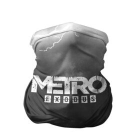 Бандана-труба 3D с принтом METRO EXODUS в городе Новоалтайск, 100% полиэстер, ткань с особыми свойствами — Activecool | плотность 150‒180 г/м2; хорошо тянется, но сохраняет форму | exodus | horror | metro 2033 | metro exodus | sparta | survival | артём | игры | исход | метро | метро 2035 | спарта | спартанцы