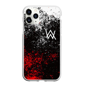 Чехол для iPhone 11 Pro матовый с принтом ALAN WALKER (НА СПИНЕ) в городе Новоалтайск, Силикон |  | Тематика изображения на принте: alan walker | aw | electro | electro music | music | алан уокер | музыка | музыкант | электро | электронная музыка