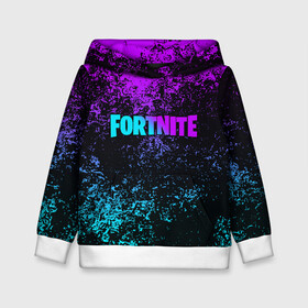 Детская толстовка 3D с принтом FORTNITE X в городе Новоалтайск, 100% полиэстер | двухслойный капюшон со шнурком для регулировки, мягкие манжеты на рукавах и по низу толстовки, спереди карман-кенгуру с мягким внутренним слоем | Тематика изображения на принте: fortnite | fortnite 2 | fortnite x маршмелло | ikonik | marshmello | ninja | ninja streamer | иконик | ниндзя | пили | фортнайт | фортнайт 2 | фортнайт глава 2