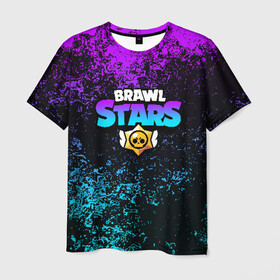 Мужская футболка 3D с принтом BRAWL STARS в городе Новоалтайск, 100% полиэфир | прямой крой, круглый вырез горловины, длина до линии бедер | brawl stars | bull | colt | leon | stars | берли | бо | брок | ворон | джесси | динамайк | дэррил | кольт | леон | мортис | нита | пайпер | пенни | поко | пэм | рикошет | спайк | тара | фрэнк | шелли | эль примо