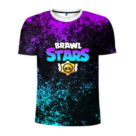 Мужская футболка 3D спортивная с принтом BRAWL STARS в городе Новоалтайск, 100% полиэстер с улучшенными характеристиками | приталенный силуэт, круглая горловина, широкие плечи, сужается к линии бедра | Тематика изображения на принте: brawl stars | bull | colt | leon | stars | берли | бо | брок | ворон | джесси | динамайк | дэррил | кольт | леон | мортис | нита | пайпер | пенни | поко | пэм | рикошет | спайк | тара | фрэнк | шелли | эль примо