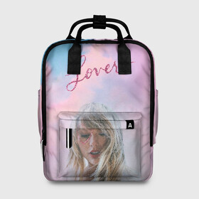Женский рюкзак 3D с принтом TAYLOR SWIFT - Lover в городе Новоалтайск, 100% полиэстер | лямки с регулируемой длиной, сверху ручки, чтобы рюкзак нести как сумку. Основное отделение закрывается на молнию, как и внешний карман. Внутри два дополнительных кармана, один из которых закрывается на молнию. По бокам два дополнительных кармашка, куда поместится маленькая бутылочка
 | Тематика изображения на принте: alison | country | fearless | heart | lover | music | pop | rock | story | swift | taylor | актриса | кантри | ловер | музыка | поп | рок | свифт | сердечко | сердце | тейлор | элисон