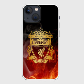 Чехол для iPhone 13 mini с принтом LIVERPOOL в городе Новоалтайск,  |  | lfc | liverpool | sport | ynwa | ливерпуль | лфк | спорт