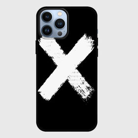 Чехол для iPhone 13 Pro Max с принтом Белое перекрестие | Меченый в городе Новоалтайск,  |  | dc comics | the boys | vought | билли | кимико | корпорация | марвин | мясник | отряд | пацаны | самка | семёрка | сериал | супергеройский | француз | х | хоумлендер | хью | хьюи