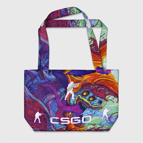 Пляжная сумка 3D с принтом CS GO HYPERBEAST | КС ГО ХАЙПЕРБИСТ в городе Новоалтайск, 100% полиэстер | застегивается на металлическую кнопку; внутренний карман застегивается на молнию. Стенки укреплены специальным мягким материалом, чтобы защитить содержимое от несильных ударов
 | astralis | awp | counter strike | cs go | cs go global offensive | cs:go | faze clan | hyper beast | team liquid | астралис | кс го | тим ликвид | фейз клан | хайпер бист