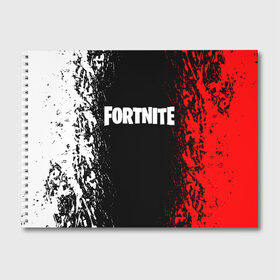 Альбом для рисования с принтом FORTNITE в городе Новоалтайск, 100% бумага
 | матовая бумага, плотность 200 мг. | Тематика изображения на принте: fortnite | fortnite 10 сезон | fortnite x | фортнайт
