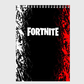 Скетчбук с принтом FORTNITE в городе Новоалтайск, 100% бумага
 | 48 листов, плотность листов — 100 г/м2, плотность картонной обложки — 250 г/м2. Листы скреплены сверху удобной пружинной спиралью | fortnite | fortnite 10 сезон | fortnite x | фортнайт