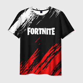 Мужская футболка 3D с принтом FORTNITE в городе Новоалтайск, 100% полиэфир | прямой крой, круглый вырез горловины, длина до линии бедер | Тематика изображения на принте: fortnite | fortnite 2 | fortnite x маршмелло | ikonik | marshmello | ninja | ninja streamer | иконик | ниндзя | фортнайт | фортнайт 2 | фортнайт глава 2