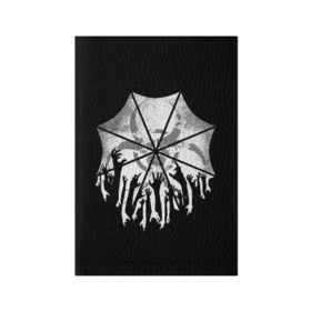 Обложка для паспорта матовая кожа с принтом Resident Evil в городе Новоалтайск, натуральная матовая кожа | размер 19,3 х 13,7 см; прозрачные пластиковые крепления | 2 | biohazard | evil | g | horror | re2 | remake | resident | survival | вирус | зла | зомби | монстры | обитель