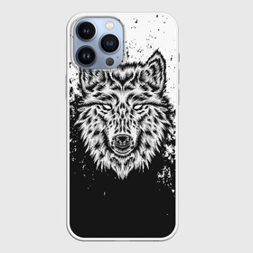 Чехол для iPhone 13 Pro Max с принтом Волк в городе Новоалтайск,  |  | Тематика изображения на принте: animal | wolf | волк | животные | звери | хищник