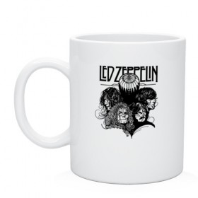Кружка с принтом Led Zeppelin в городе Новоалтайск, керамика | объем — 330 мл, диаметр — 80 мм. Принт наносится на бока кружки, можно сделать два разных изображения | Тематика изображения на принте: led | led zeppelin | блюз | группа | джимми пейдж | джон генри бонэм | джон пол джонс | лед зепелен | лед зеппелин | метал | роберт плант | рок | тяжелый | фолк | хард | хардрок | хеви | хевиметал