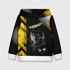 Детская толстовка 3D с принтом the prodigy (лис) в городе Новоалтайск, 100% полиэстер | двухслойный капюшон со шнурком для регулировки, мягкие манжеты на рукавах и по низу толстовки, спереди карман-кенгуру с мягким внутренним слоем | the prodigy
