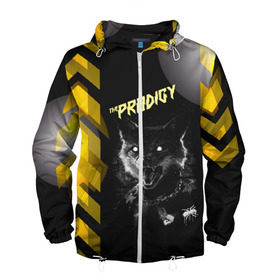 Мужская ветровка 3D с принтом the prodigy (лис) в городе Новоалтайск, 100% полиэстер | подол и капюшон оформлены резинкой с фиксаторами, два кармана без застежек по бокам, один потайной карман на груди | the prodigy