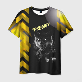 Мужская футболка 3D с принтом the prodigy (лис) в городе Новоалтайск, 100% полиэфир | прямой крой, круглый вырез горловины, длина до линии бедер | the prodigy