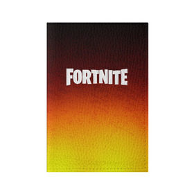 Обложка для паспорта матовая кожа с принтом FORTNITE x BORDERLANDS в городе Новоалтайск, натуральная матовая кожа | размер 19,3 х 13,7 см; прозрачные пластиковые крепления | 