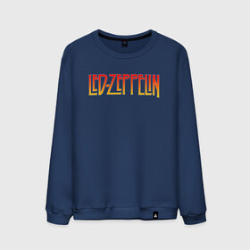 Мужской свитшот хлопок с принтом Led Zeppelin в городе Новоалтайск, 100% хлопок |  | Тематика изображения на принте: led zeppelin | лед зеппелин