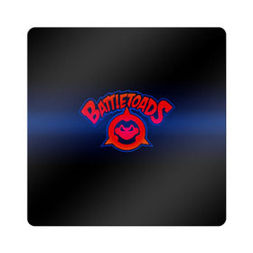 Магнит виниловый Квадрат с принтом Battletoads в городе Новоалтайск, полимерный материал с магнитным слоем | размер 9*9 см, закругленные углы | arc system works | battle | game | mindscape | rare | toads | боевые | боевые жабы | лягушки