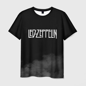 Мужская футболка 3D с принтом Led Zeppelin в городе Новоалтайск, 100% полиэфир | прямой крой, круглый вырез горловины, длина до линии бедер | Тематика изображения на принте: led zeppelin | лед зеппелин