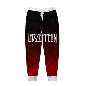 Мужские брюки 3D с принтом Led Zeppelin в городе Новоалтайск, 100% полиэстер | манжеты по низу, эластичный пояс регулируется шнурком, по бокам два кармана без застежек, внутренняя часть кармана из мелкой сетки | Тематика изображения на принте: led zeppelin | лед зеппелин