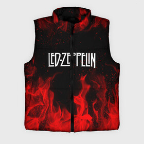 Мужской жилет утепленный 3D с принтом Led Zeppelin в городе Новоалтайск,  |  | Тематика изображения на принте: led zeppelin | лед зеппелин