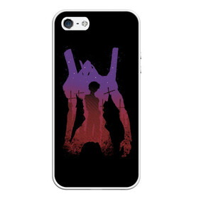 Чехол для iPhone 5/5S матовый с принтом EVANGELION в городе Новоалтайск, Силикон | Область печати: задняя сторона чехла, без боковых панелей | angel | eva | evangelion | neon genesis evangelion | nerv | аска лэнгли сорью | ева | евангелион | мисато кацураги | рей аянами | синдзи