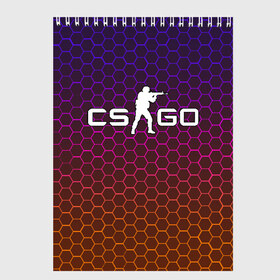 Скетчбук с принтом CS GO в городе Новоалтайск, 100% бумага
 | 48 листов, плотность листов — 100 г/м2, плотность картонной обложки — 250 г/м2. Листы скреплены сверху удобной пружинной спиралью | Тематика изображения на принте: astralis | awp | counter strike | cs go | cs go global offensive | cs:go | faze clan | hyper beast | team liquid | астралис | кс го | тим ликвид | фейз клан | хайпер бист