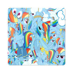 Магнит виниловый Квадрат с принтом MY LITTLE PONY в городе Новоалтайск, полимерный материал с магнитным слоем | размер 9*9 см, закругленные углы | Тематика изображения на принте: my little pony | pinkie pie | scootaloo | spike | sweaty balls | искорка | крошка бель | маленькие пони | мульфтфильм | пони | скутолу | эппл блум