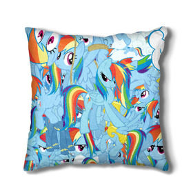 Подушка 3D с принтом MY LITTLE PONY в городе Новоалтайск, наволочка – 100% полиэстер, наполнитель – холлофайбер (легкий наполнитель, не вызывает аллергию). | состоит из подушки и наволочки. Наволочка на молнии, легко снимается для стирки | my little pony | pinkie pie | scootaloo | spike | sweaty balls | искорка | крошка бель | маленькие пони | мульфтфильм | пони | скутолу | эппл блум