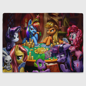 Плед 3D с принтом LITTLE PONY в городе Новоалтайск, 100% полиэстер | закругленные углы, все края обработаны. Ткань не мнется и не растягивается | my little pony | pinkie pie | scootaloo | spike | sweaty balls | искорка | крошка бель | маленькие пони | мульфтфильм | пони | скутолу | эппл блум
