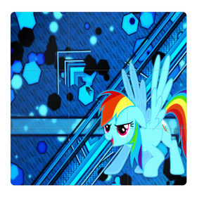 Магнитный плакат 3Х3 с принтом MY LITTLE PONY в городе Новоалтайск, Полимерный материал с магнитным слоем | 9 деталей размером 9*9 см | Тематика изображения на принте: my little pony | pinkie pie | scootaloo | spike | sweaty balls | искорка | крошка бель | маленькие пони | мульфтфильм | пони | скутолу | эппл блум