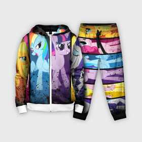 Детский костюм 3D с принтом MY LITTLE PONY в городе Новоалтайск,  |  | my little pony | pinkie pie | scootaloo | spike | sweaty balls | искорка | крошка бель | маленькие пони | мульфтфильм | пони | скутолу | эппл блум