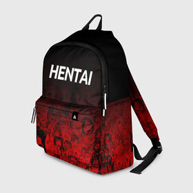 Рюкзак 3D с принтом HENTAI в городе Новоалтайск, 100% полиэстер | лямки с регулируемой длиной, сверху петелька, чтобы рюкзак можно было повесить на вешалку. Основное отделение закрывается на молнию, как и внешний карман. Внутри два дополнительных кармана, один из которых закрывается на молнию. По бокам два дополнительных кармашка | Тематика изображения на принте: ahegao | japanese anime | kawai | kowai | oppai | otaku | senpai | sugoi | waifu | yandere | ахегао | ковай | отаку | семпай | сенпай | сэмпай | яндере | японская анимация