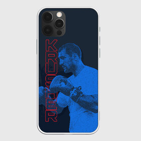 Чехол для iPhone 12 Pro Max с принтом Krusher в городе Новоалтайск, Силикон |  | Тематика изображения на принте: boxing | kovalev | krusher | sergey kovalev | wbo | бокс | ковалев