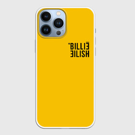 Чехол для iPhone 13 Pro Max с принтом BILLIE EILISH (как в bad guy) в городе Новоалтайск,  |  | Тематика изображения на принте: all | asleep | bad | bellyache | billie | dont | eilish | eyes | fall | guy | logo | music | ocean | reserved | singer | smile | when | yellow | айлиш | били | билли | бэрд | желтая | желтый | лого | музыка | пайрат | певица | эйлиш