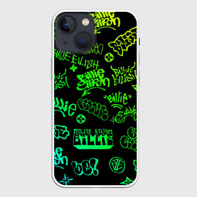 Чехол для iPhone 13 mini с принтом Billie Eilish Graffiti gradien в городе Новоалтайск,  |  | billie | eilish | gradient | graffiti | айлиш | билли | градиент | граффити | татуировки