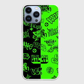 Чехол для iPhone 13 Pro Max с принтом Billie Eilish Graffiti two col в городе Новоалтайск,  |  | Тематика изображения на принте: billie | eilish | gradient | graffiti | айлиш | билли | граффити | татуировки