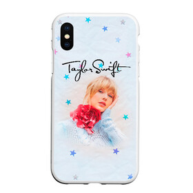 Чехол для iPhone XS Max матовый с принтом Taylor Swift в городе Новоалтайск, Силикон | Область печати: задняя сторона чехла, без боковых панелей | Тематика изображения на принте: lover | taylor swift | taylor swift lover | тэйлор свифт