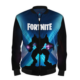 Мужской бомбер 3D с принтом FORTNITE 10 SEASON в городе Новоалтайск, 100% полиэстер | застегивается на молнию, по бокам два кармана без застежек, по низу бомбера и на воротнике - эластичная резинка | Тематика изображения на принте: 10 | battle | fort | fortnite | royale | season | season x | битва | брут | королевская | сезон x | форт | фортнайт