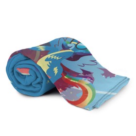 Плед 3D с принтом My little Pony в городе Новоалтайск, 100% полиэстер | закругленные углы, все края обработаны. Ткань не мнется и не растягивается | my little pony | pinkie pie | scootaloo | spike | sweaty balls | искорка | крошка бель | маленькие пони | мульфтфильм | пони | скутолу | эппл блум