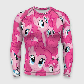 Мужской рашгард 3D с принтом PINK PONY в городе Новоалтайск,  |  | my little pony | pinkie pie | scootaloo | spike | sweaty balls | искорка | крошка бель | маленькие пони | мульфтфильм | пони | скутолу | эппл блум