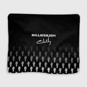 Плед 3D с принтом BILLIE EILISH (автограф) в городе Новоалтайск, 100% полиэстер | закругленные углы, все края обработаны. Ткань не мнется и не растягивается | be | billie | billie eilish | билли | билли айлиш