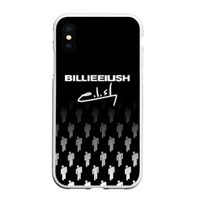 Чехол для iPhone XS Max матовый с принтом BILLIE EILISH (автограф) в городе Новоалтайск, Силикон | Область печати: задняя сторона чехла, без боковых панелей | be | billie | billie eilish | билли | билли айлиш