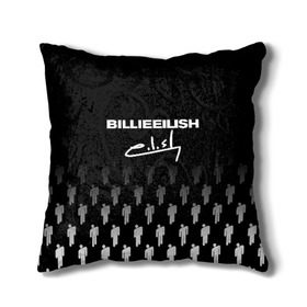 Подушка 3D с принтом BILLIE EILISH (автограф) в городе Новоалтайск, наволочка – 100% полиэстер, наполнитель – холлофайбер (легкий наполнитель, не вызывает аллергию). | состоит из подушки и наволочки. Наволочка на молнии, легко снимается для стирки | be | billie | billie eilish | билли | билли айлиш