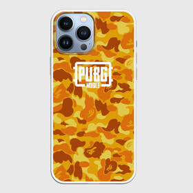 Чехол для iPhone 13 Pro Max с принтом PUBG токсичный камуфляж в городе Новоалтайск,  |  | mobile | pubg mobile | pubgmobile | бапе | бейп | мобайл | пабг