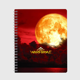 Тетрадь с принтом Warframe в городе Новоалтайск, 100% бумага | 48 листов, плотность листов — 60 г/м2, плотность картонной обложки — 250 г/м2. Листы скреплены сбоку удобной пружинной спиралью. Уголки страниц и обложки скругленные. Цвет линий — светло-серый
 | digital extremes | excalibur | nyx | saryn | space | warframe | варфрэйм | космос | шутер