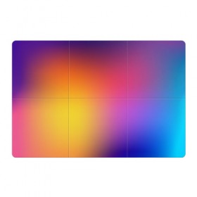 Магнитный плакат 3Х2 с принтом Abstract gradient colors в городе Новоалтайск, Полимерный материал с магнитным слоем | 6 деталей размером 9*9 см | abstract | colors | gradient | абстракция | градиент | перелив | цвет | цветовой