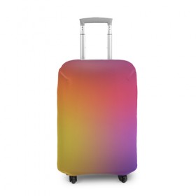 Чехол для чемодана 3D с принтом Abstract gradient colors в городе Новоалтайск, 86% полиэфир, 14% спандекс | двустороннее нанесение принта, прорези для ручек и колес | abstract | colors | gradient | абстракция | градиент | перелив | цвет | цветовой